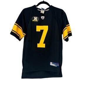 Ben Roethlisberger Jersey #7 Steelers 75th Season Boys L
